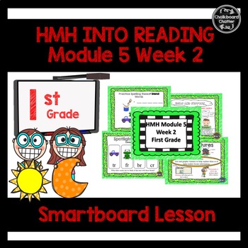 Preview of HMH Into Reading Smart Board Lesson Module 5, Week 2 First (1st) Grade