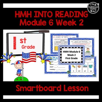 Preview of HMH Into Reading SMART Board Lesson Module 6, Week 2 First  (1st) Grade