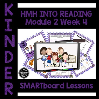 Preview of HMH Into Reading Smartboard Lesson Module 2 week 4 Kindergarten
