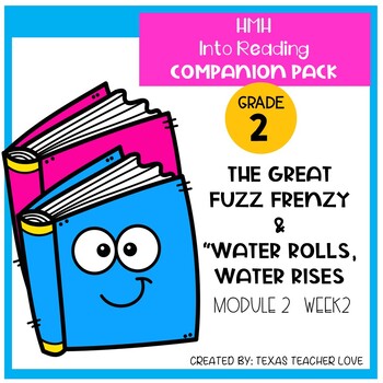 Preview of HMH Into Reading The Great Fuzz Frenzy Module 2 Week 2 Companion Pack 2nd Grade