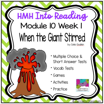 Preview of Into Reading HMH 3rd Grade Module 10 Week 1 - When the Giant Stirred