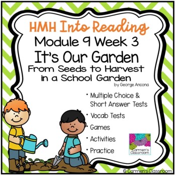 Preview of Into Reading HMH 3rd Grade Module 9 Week 3 - It's Our Garden Supplement