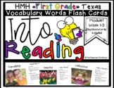 HMH Into Reading Vocabulary Word Flash Cards Module 1 weeks 1-3