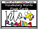 HMH Into Reading Vocabulary Word Flash Cards Module 10 weeks 1-3