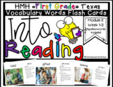 HMH Into Reading Vocabulary Word Flash Cards Module 2 weeks 1-3