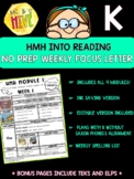 HMH Into Reading Weekly Focus Newsletter Kindergarten