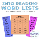 HMH Into Reading Word Lists- First Grade