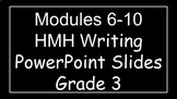 HMH Into Reading Writing Workshop 3rd Grade PPT Slides BUN