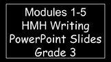 HMH Into Reading Writing Workshop 3rd Grade PowerPoint Sli