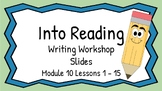 HMH Into Reading Writing Workshop Slides First Grade Modul