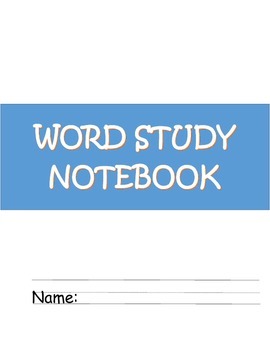 Preview of HMH Journeys Kindergarten: Unit 1, Lesson 1 Oral Vocab Word Study Notebook