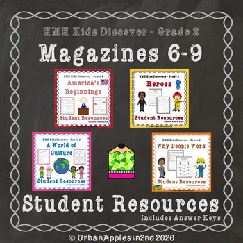 Preview of HMH Kids Discover l Grade 2 l Magazines 6-9 BUNDLE
