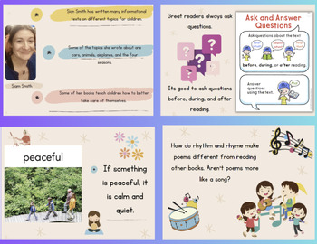 Preview of HMH M4W4 Into Reading Inspired Reading and Writing Slides