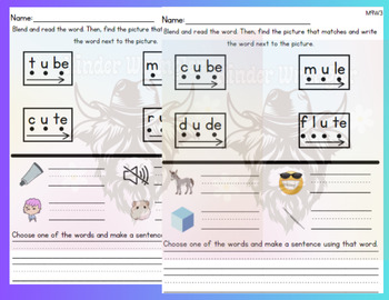 Preview of HMH M9W3 Structured Literacy Inspired Worksheets with Free Week of Slides