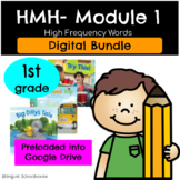 HMH Module 1- High Frequency Words for Google Slides | Dis