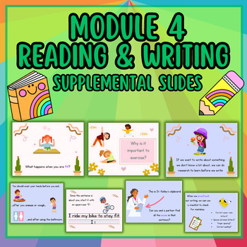 Preview of HMH Module 4 Into Reading Inspired Reading and Writing Slides