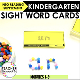 HMH Sight Word Pom Pom Cards (Into Reading Kindergarten Mo