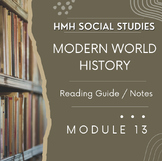 HMH Social Studies Modern World History Reading Guide Module 13