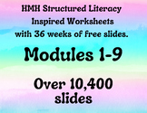 HMH Structured Literacy Inspired Worksheets-36 Free Weeks 
