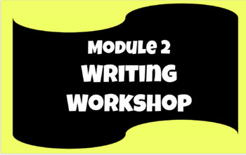 Preview of HMH into Reading Writing Workshop 5th Grade Module 2
