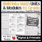 HMH intoMath Units/Modules OUTLINE- 1st GRADE