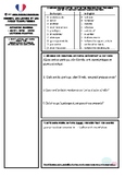 HOBBIES - FRENCH LISTENING PRACTICE VLOG WORKSHEET