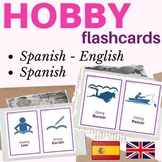 HOBBIES Spanish flashcards leisure activity