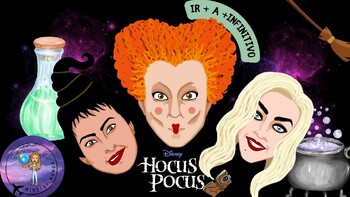 Preview of HOCUS POCUS Y IR + A + INFINITIVO: NO PREP STORY