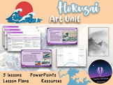 Hokusai Art Unit: Japanese Art Lessons for Grades 3-5 (Pow