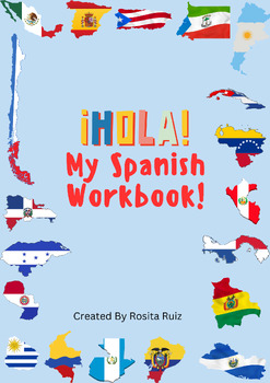 Preview of HOLA! My Spanish Workbook