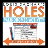 Holes Activity - Palindrome Creative Assignment for Louis 
