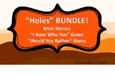HOLES BUNDLE! 2 Games and activities for comprehension and
