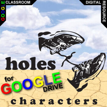 Preview of HOLES Characterization Analysis Activity DIGITAL Analyzing Character Traits