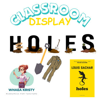 Preview of HOLES - Classroom Display Set