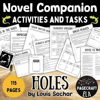 Preview of HOLES Differentiated Unit Activity Pack | Louis Sachar | Novel Companion