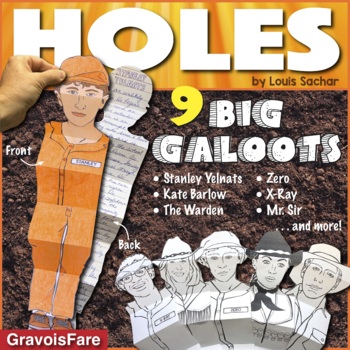 Preview of HOLES Novel Study Companion Activity - for Holes by Louis Sachar