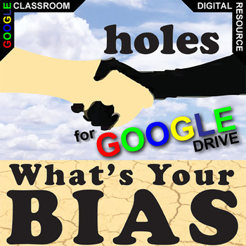 Preview of HOLES PreReading Bias Intro Discussion Activity DIGITAL Fun Novel Questions
