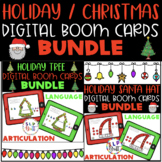 HOLIDAY / CHRISTMAS, BUNDLE DIGITAL BOOM CARDS, SPEECH THERAPY