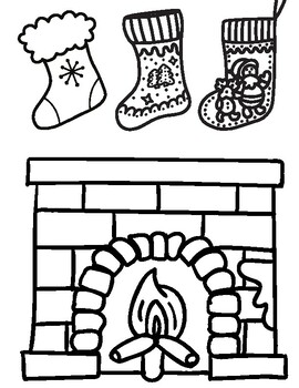 HOLIDAY/ CHRISTMAS COLORING PAGE by Jess Duffey | TPT