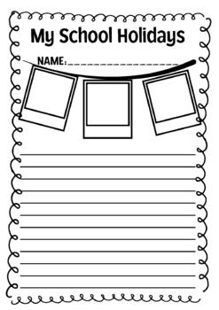 recount writing template worksheets teaching resources tpt