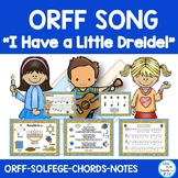 Music Lesson "I Have a Little Dreidel"  Kodaly, Orff, Guit