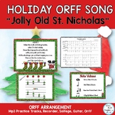 Holiday Music Lesson: "Jolly Old St. Nicholas" Orff, Kodal