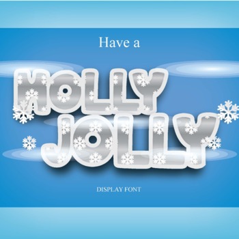 Preview of HOLLY JOLLY FONT