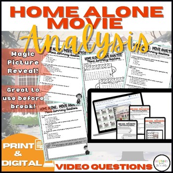 Preview of HOME ALONE Movie Analysis | Summary Questions & MagicArt - Print and Digital