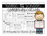 HOME ⇄ SCHOOL COMMUNICATION for PRESCHOOL, SPED or EARLY E