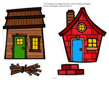 Homes Unit 2 Building Materials Preschool And Pre K By Kidsparkz