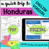 HONDURAS Reading Quick Trip country study series ENGLISH VERSION