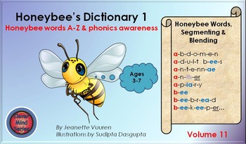 Preview of HONEY BEE TERMINOLOGY: HONEYBEE'S DICTIONARY 1 VOLUME 11