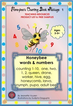 Preview of HONEY BEES:  INTEGRATED RESOURCES: PRODUCT LIST & EXAMPLES:
