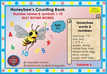 Preview of HONEY BEE FACTS WORDS & SONG: YOUTUBE HONEYBEE'S SILLY RHYME VOL 6 - 2b